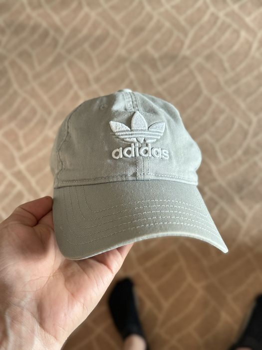 Кепка Adidas Originals сіра бавовняна One Size
