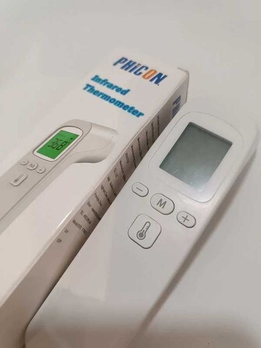 Bezdotykowy termometr PHICON – pomiar na podczerwień z LCD