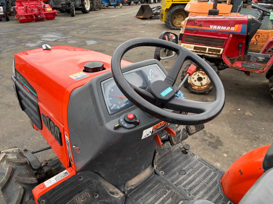 Kubota GB180D 18 KM 4x4 wspomaganie 1017 mth – japoński traktorek