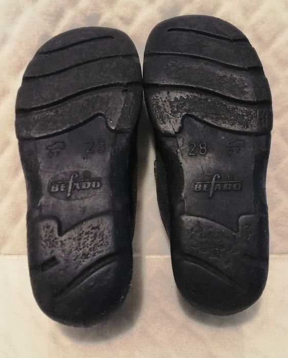 Sandały chłopięce zapinane na rzepy, Befado, 28 (Obuwie)