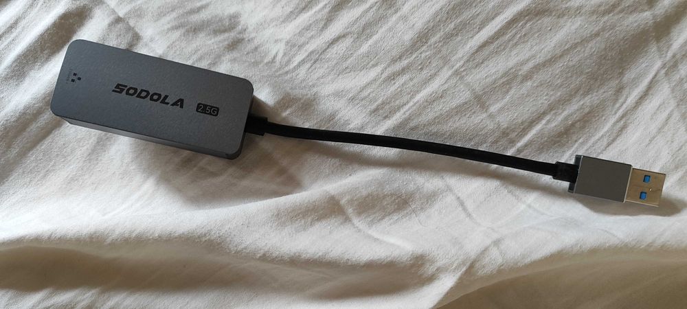 Placa USB3 para Ethernet 2.5Gbps