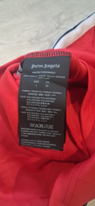 Spodenki palm angels nowe z metka czerowone rozmiar L