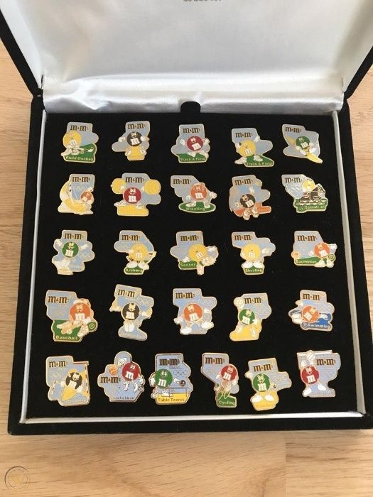Colecção pins M&M's Jogos Olímpicos Barcelona'92