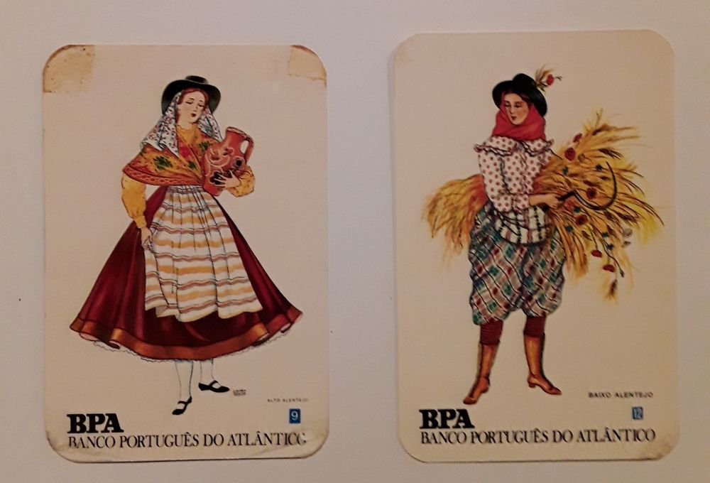 Conjunto 6 calendários de bolso - Trajes Regionais Portugueses BPA