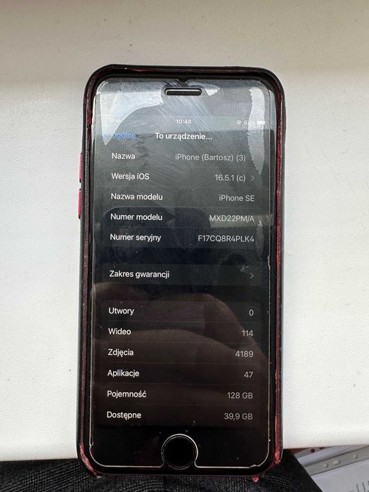 iPhone SE z salonu Apple