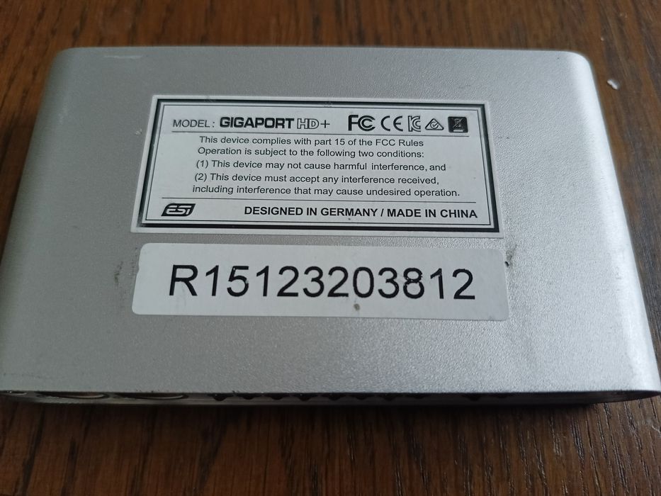 ESI Gigaport HD+ USB Audio Interface