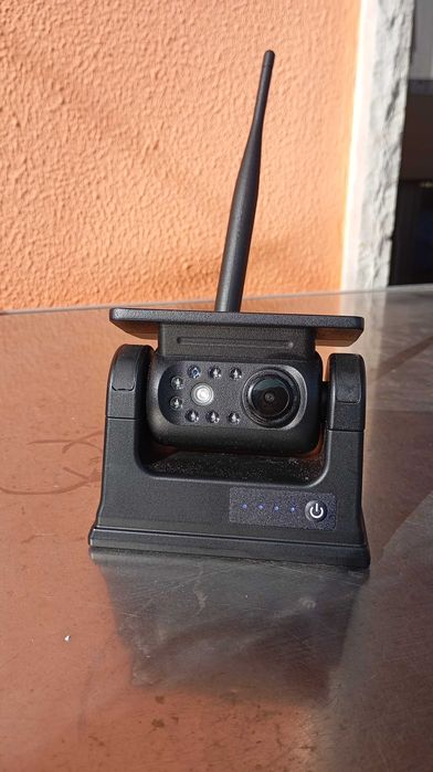 Câmara de marcha atrás sem fios,monitor magnético,de energia solar/usb