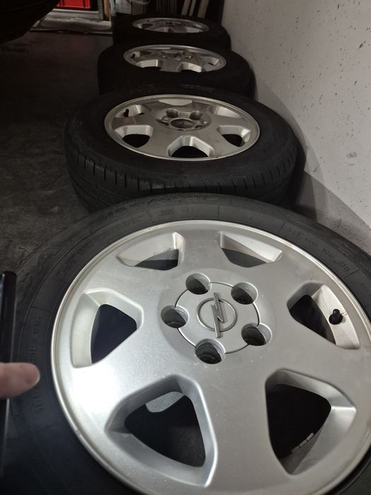 Koła opony komplet  r 15 dębica+ felgi opel astra 195/65R15