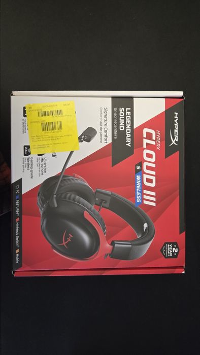 НОВІ навушники hyperX Cloud 3 S