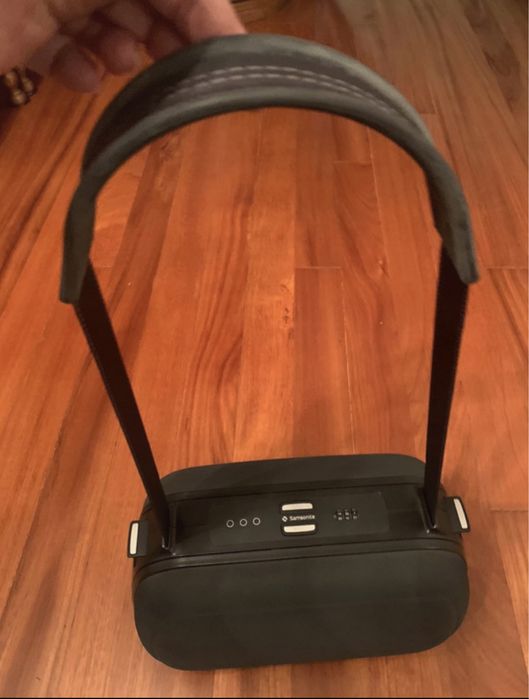 Necessaire bolsa tiracolo Sansonite verde escuro