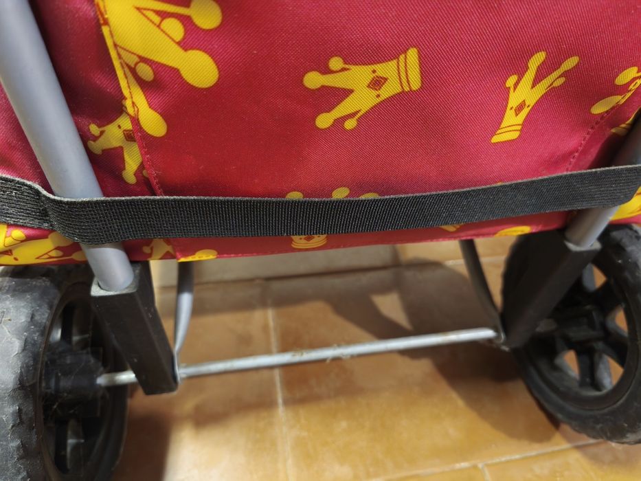 Carrinho de compras, trollley, com bolsos, resistente