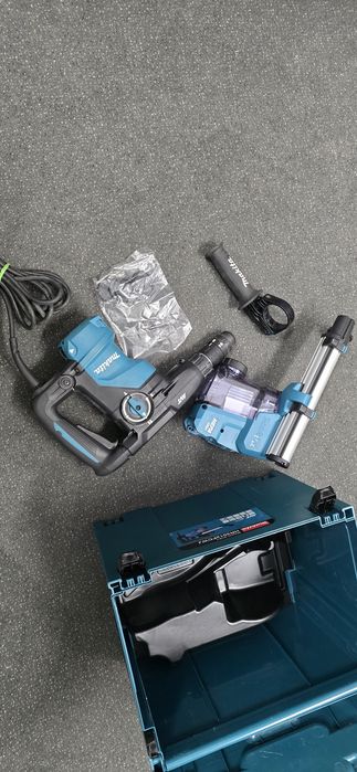 Makita młotowiertarka udarowa sds system odsysania zestaw walizka