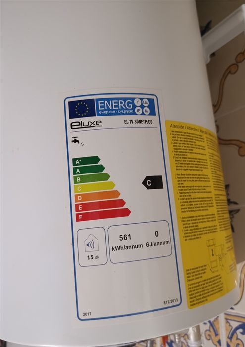 Termo acumulador/eletrico 30L