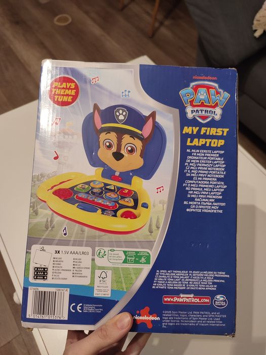 Laptop Psi Patrol zabawka interaktywna