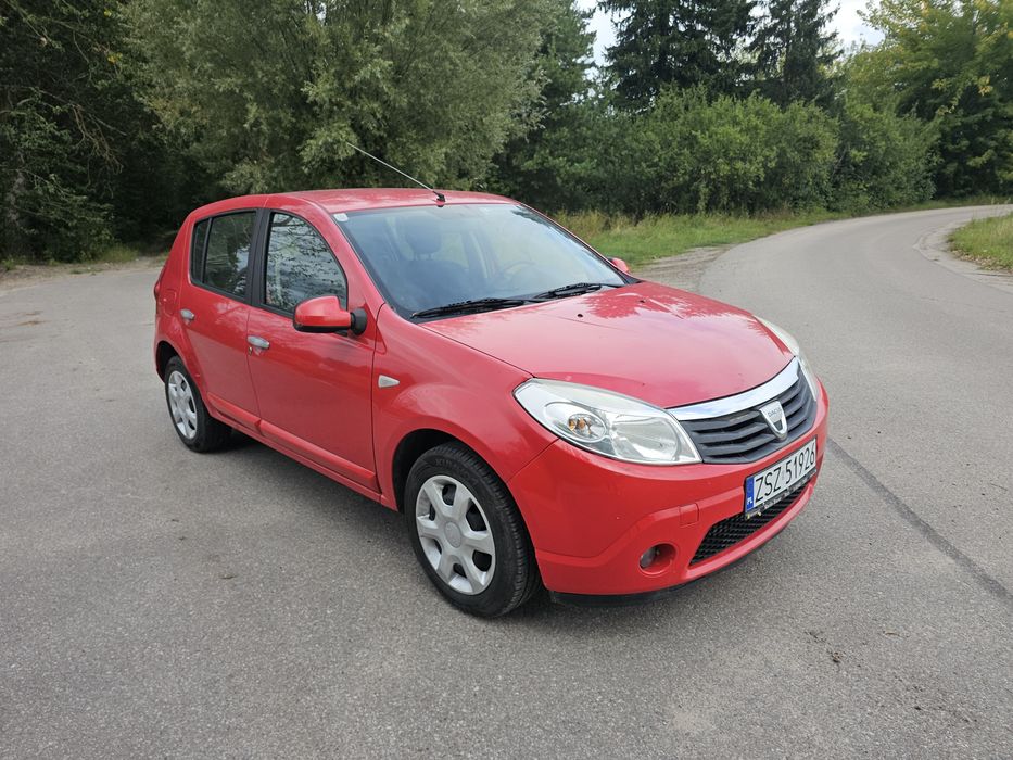 Dacia Sandero diesel przebieg 168 tys km z Niemiec  zarejestrowana  akcyza zapłacona