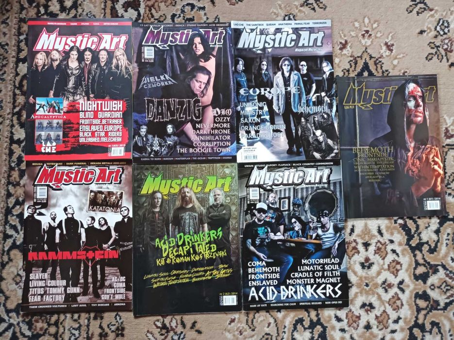 Thrash'em All Myatic Art Metal Hammer Pisma sodom marduk behemoth kat