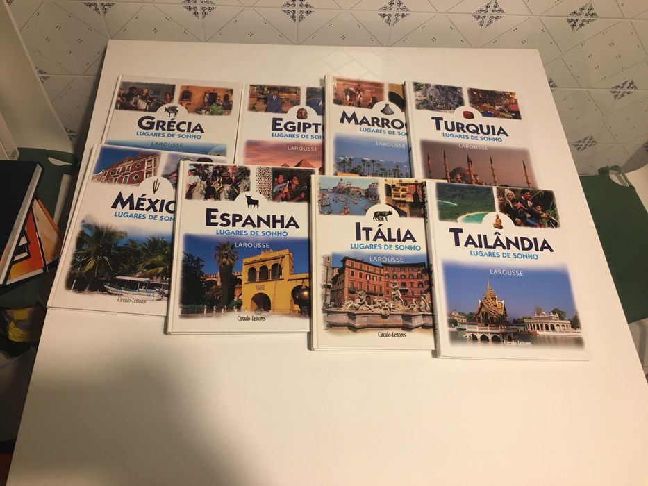 Coleção de livros - “Lugares de sonho”