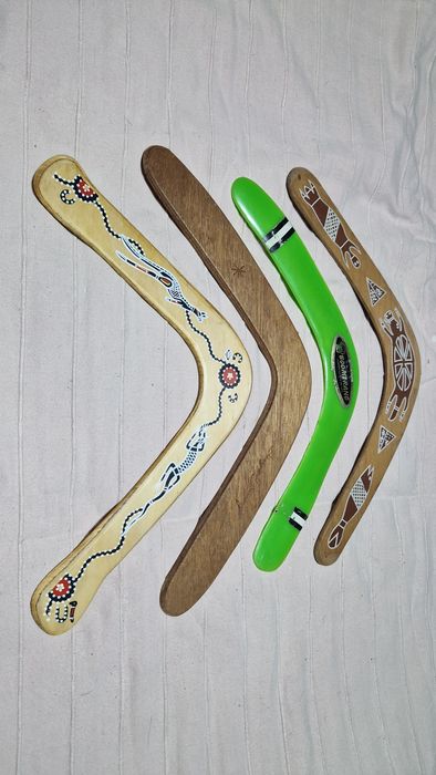 Boomerangs originais aborígenes
