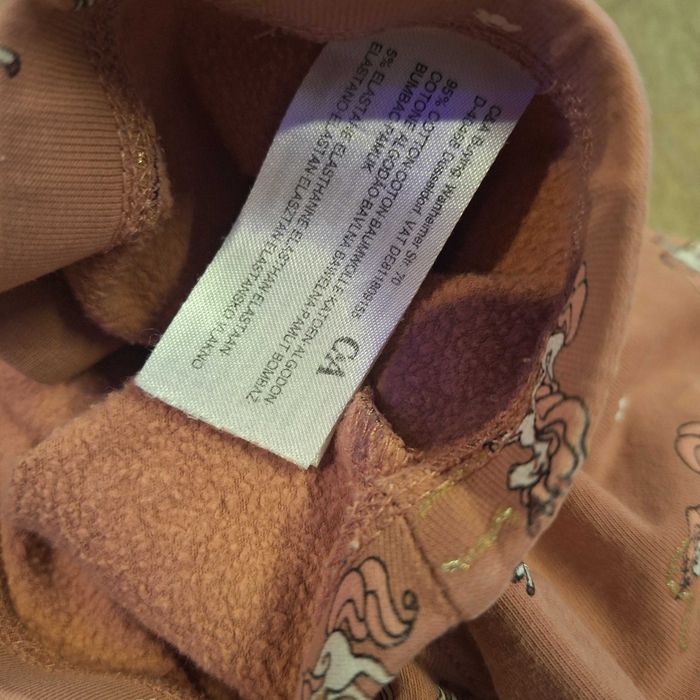 Leginsy spodnie dla dziewczynki ocieplane Happy Girl Club