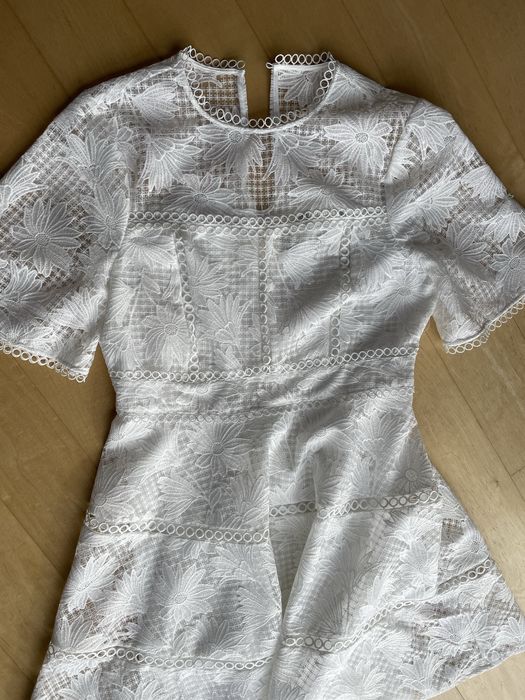 Vestido branco Ted Baker novo tamanho 3