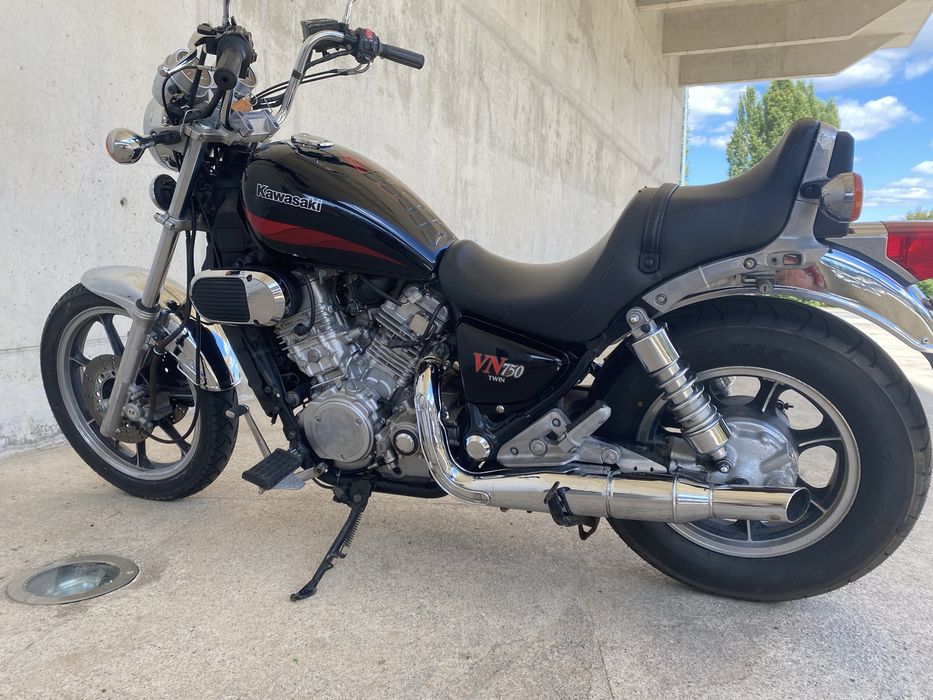 Kawasaki VN 750 Vulcan clássico intemporal