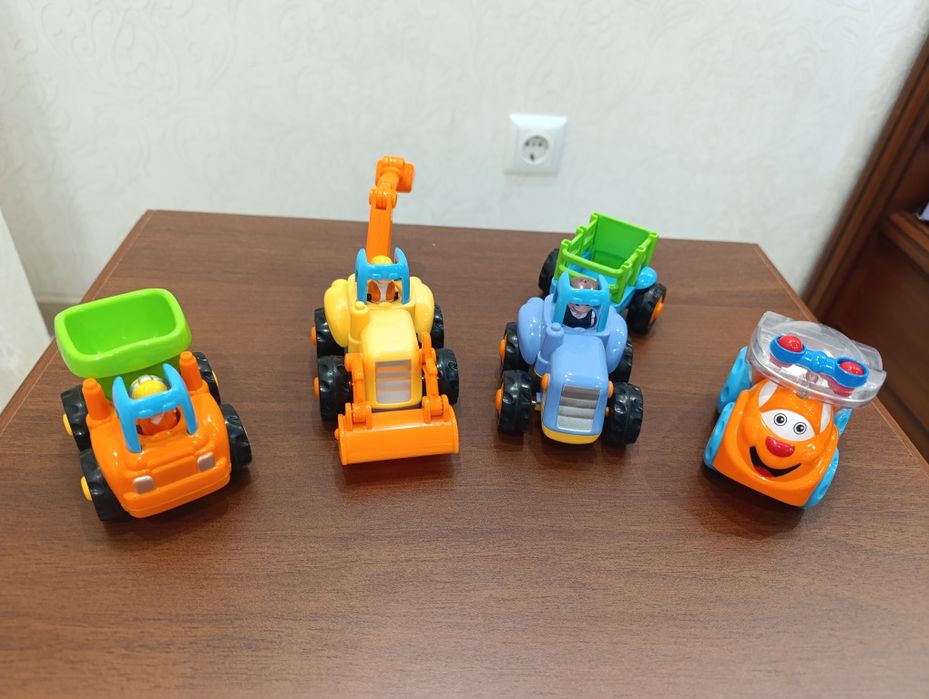 Машинки трактор грузовик ескаватор