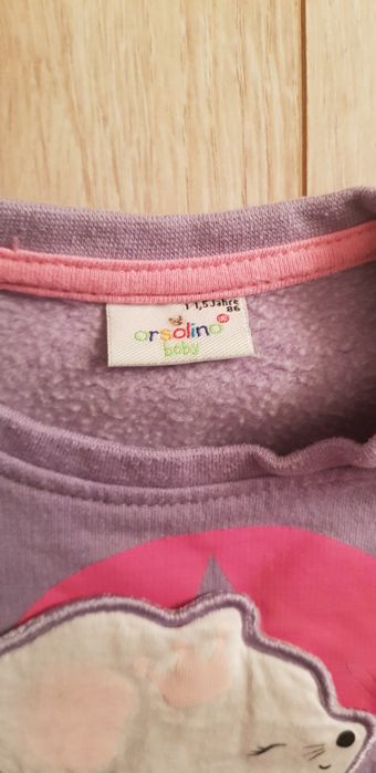 2 bluzy dziewczęce rozm. 86