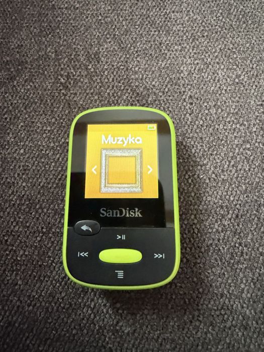 Sandisk odtwarzacz mp3 clip sport radio audiobook microSD jak NOWY