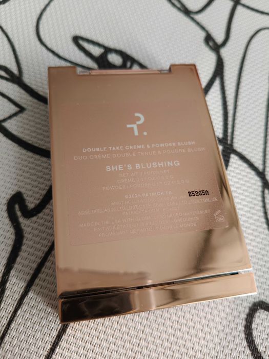 Patrick Ta róż do policzków she's blushing