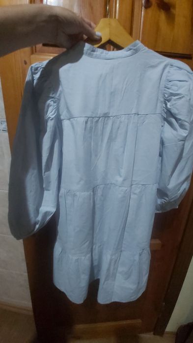 платье трапеция из хлопка