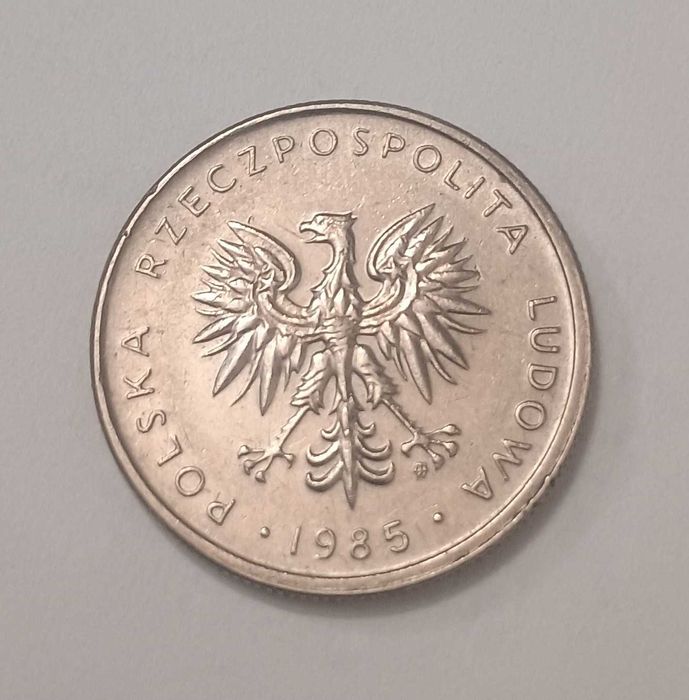 Moneta obiegowa 10 zł z 1985 r. stan dobry