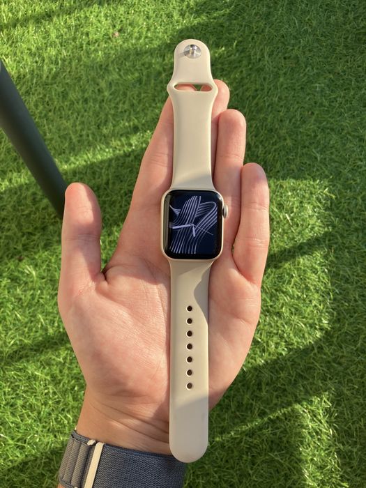 Apple Watch SE 2 gen silver srebrny