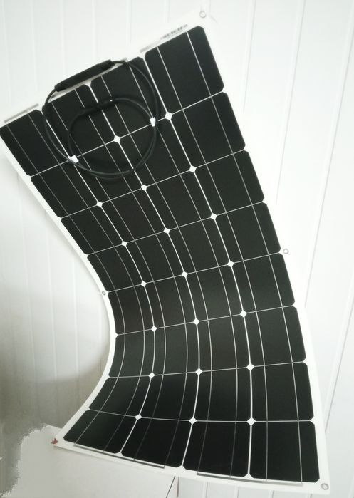 Panel słoneczny 100W elastyczny lekki monokrystaliczny solarny 12V 18V