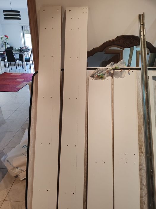 Conjunto de estrado e colchão