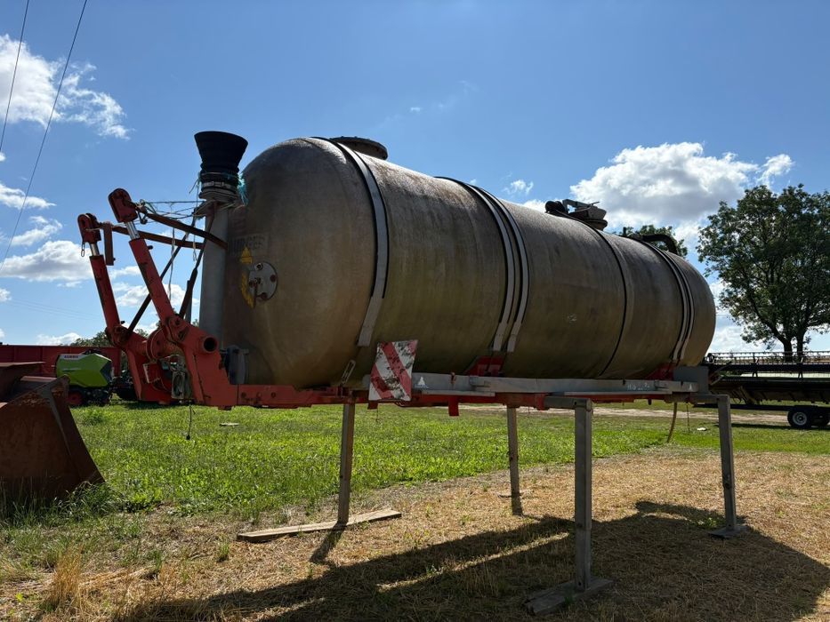 Przyczepa annaburger + beczka
