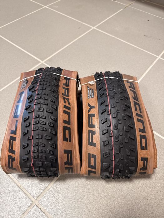 Komplet opon dwie sztuki Schwalbe Racing Ray  + Racing Ralph 29x2.25 Super Race Evo Addix Speed TLE NOWE