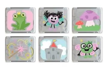 Kostki sensoryczne świecące w wodzie 6szt. Glo Pals