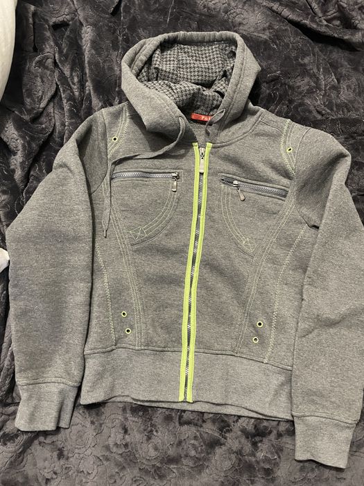 Bluza z kapturem na suwak