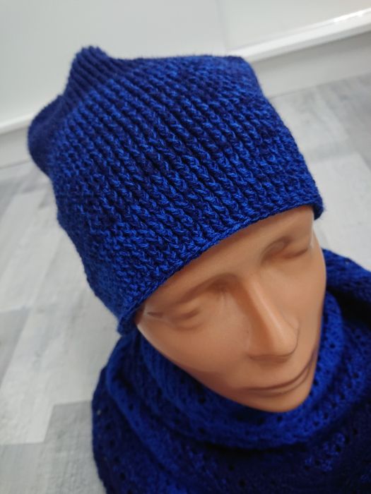 Szal,czapka,chusta, komplet ręcznie robiony,hand made