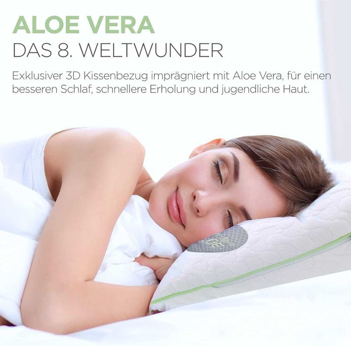 Nowa poduszka /poduszki /1szt /40x80CM /VITAPUR ALOE VERA COOL/2130