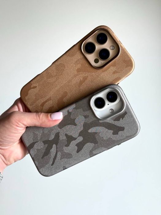 Чохол чехол камуфляж iPhone Pro Max айфон про макс 15 / 16 тканина