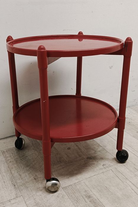 barek na kółkach Ikea na napoje vintage lata 80-te