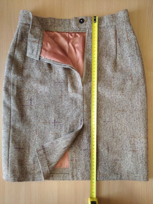 Костюм женский юбка классический XS,теплый