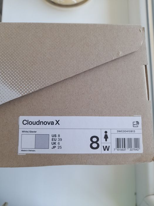 Кросівки On Cloudnova X (39р)