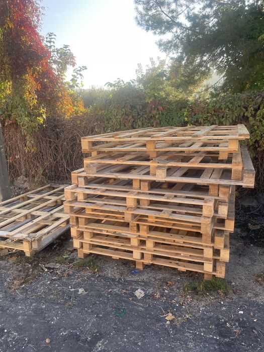 Palety dużo, fajne, prawie jowe