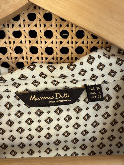 Koszula wiskozowa Massimo Dutti