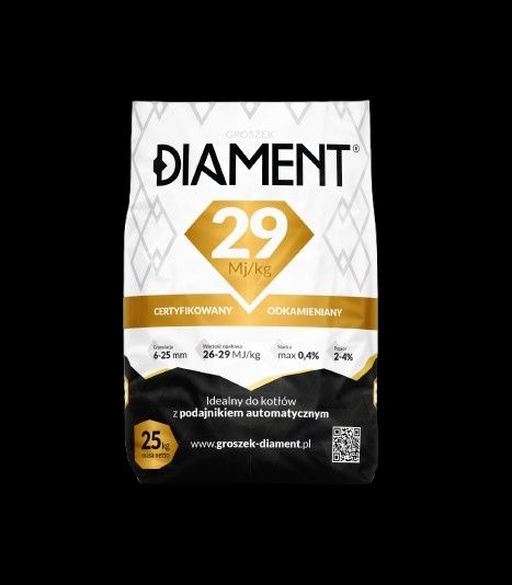 Węgiel groszek DIAMENT 26-29 MJ/kg 1000 kg
