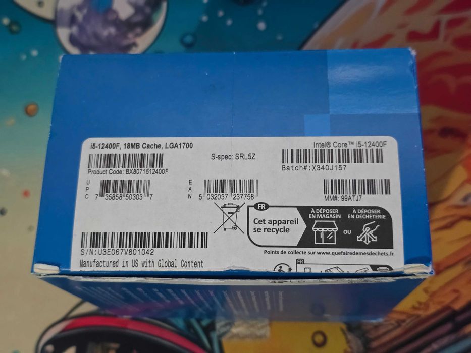 Caixa Intel i5 12400F + Dissipador LGA1700443512377416755201