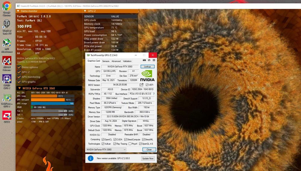 RTX3060 12gb/ Ryzen 5 5500/ 16gb DDR4 игровой компьютер АМ4