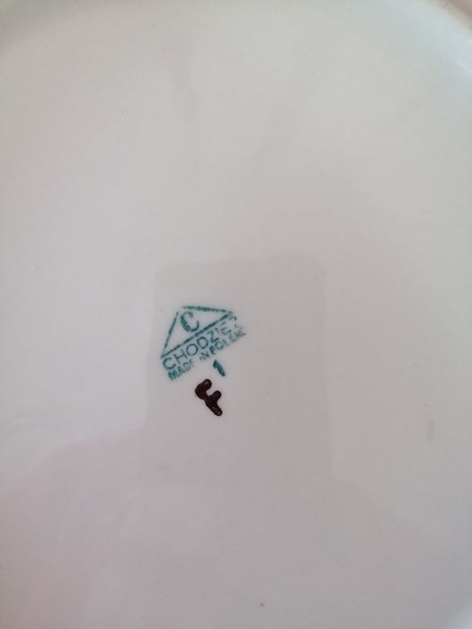 Tańce polskie porcelana Chodzież zbójnicki